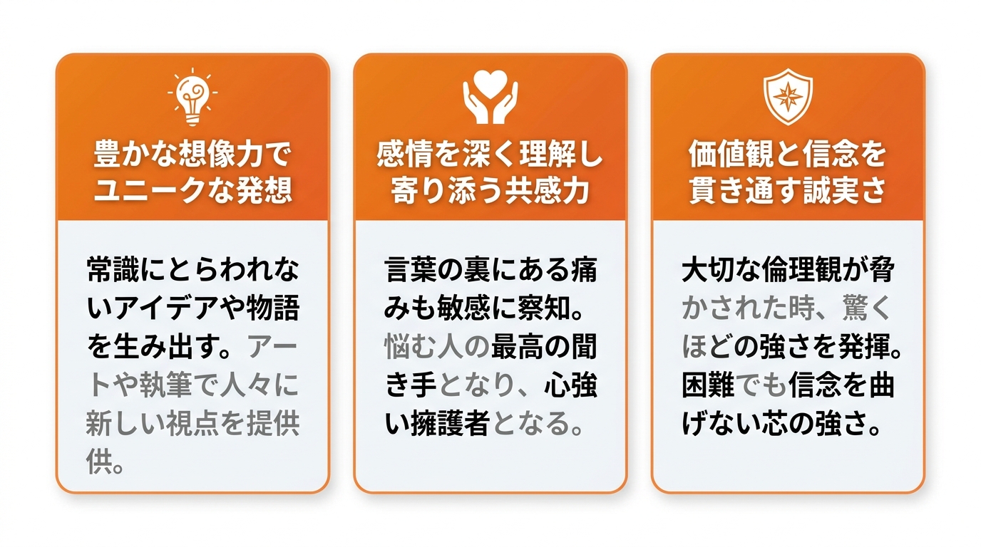 仲介者（INFP）が秘めている3つの強み