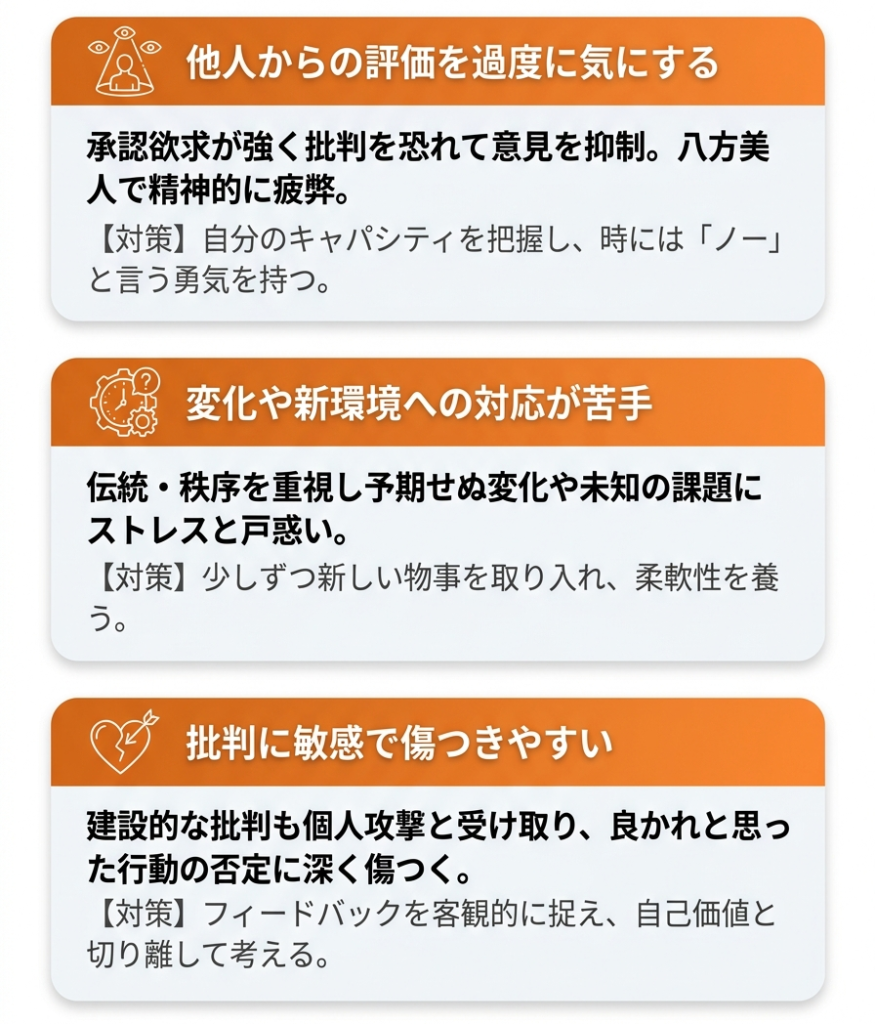 esfj_ESFJ（領事官）が注意すべき3つの短所_グラフ
