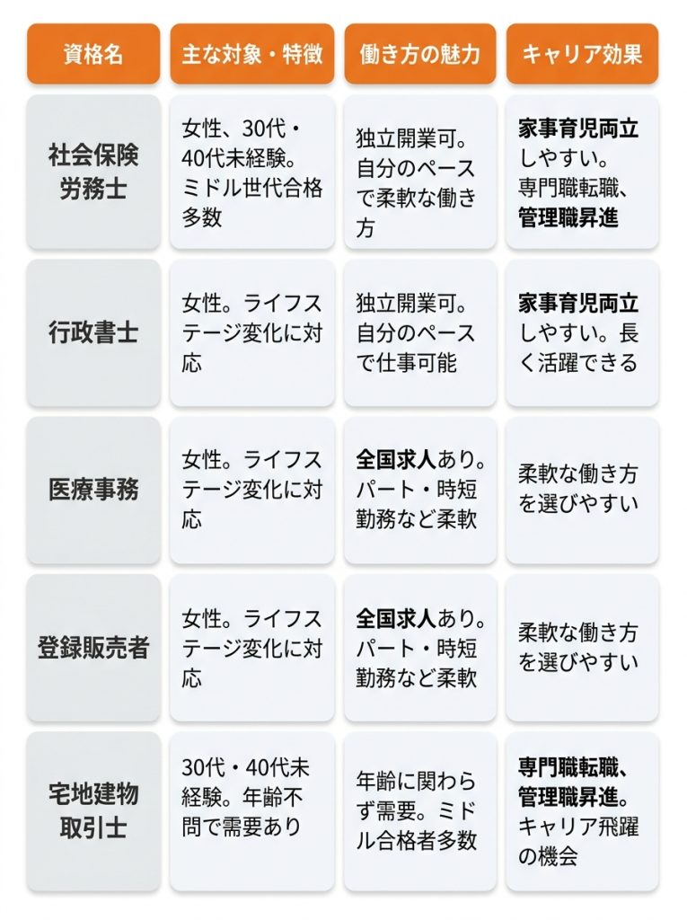 資格_稼げる_【属性別】女性や未経験からでも挑戦できる稼げる資格_グラフ